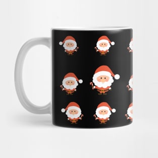 Santa claus pattern mask Mug